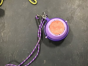 Purple double sided busy ball