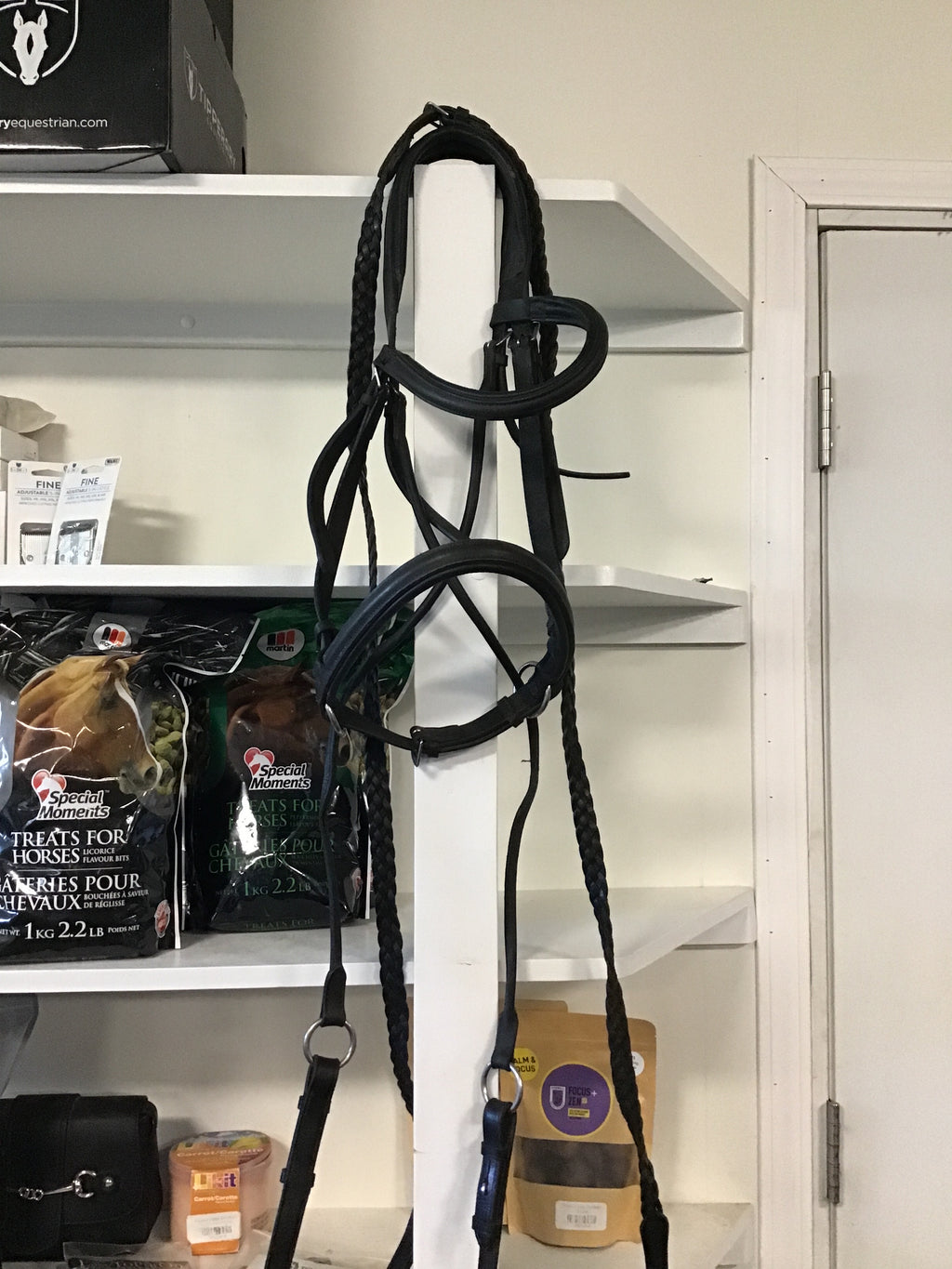 Barefoot bitless bridle with reins (FS)