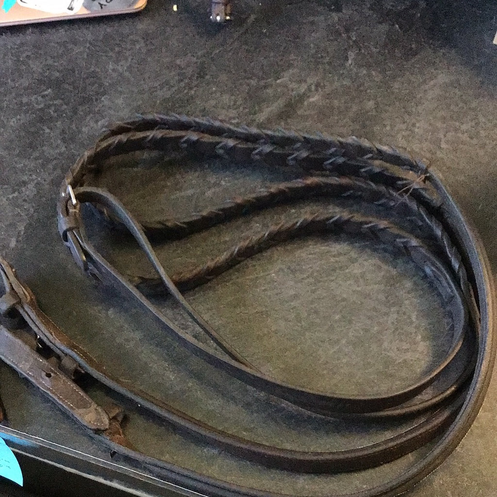 Braided reins