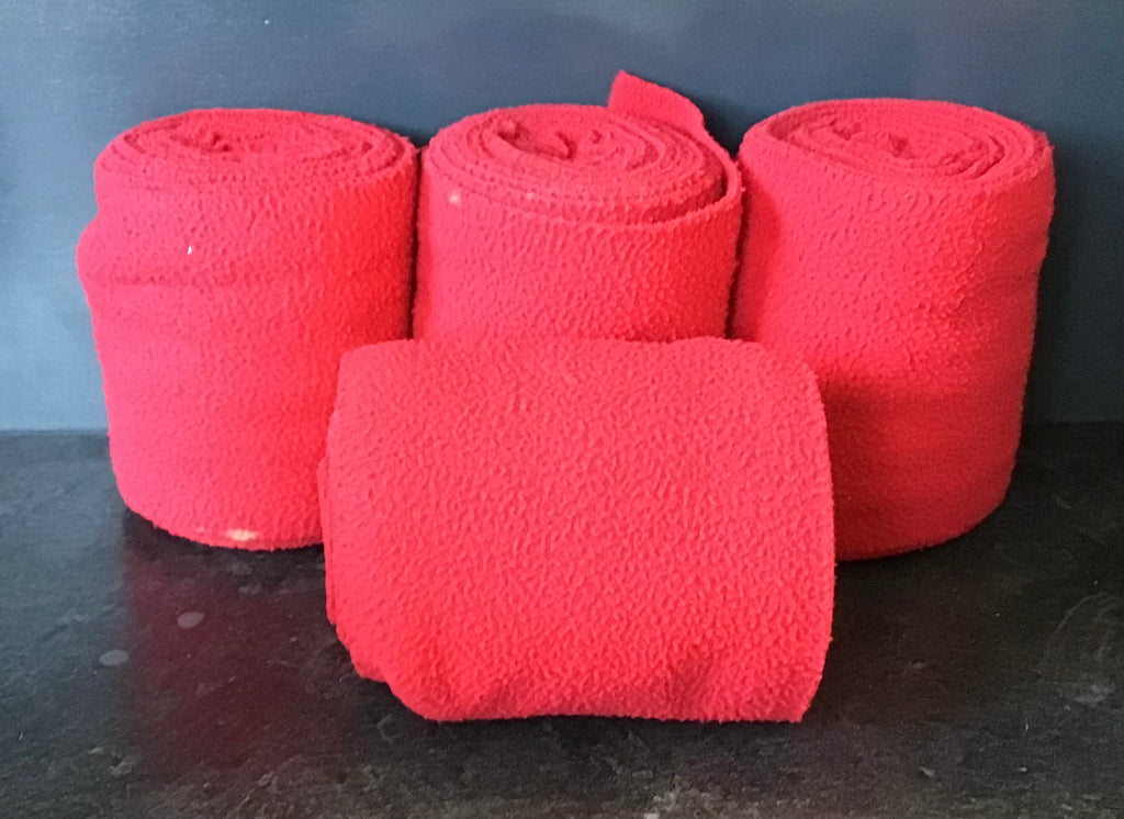 Red Polo wraps (set of 4)